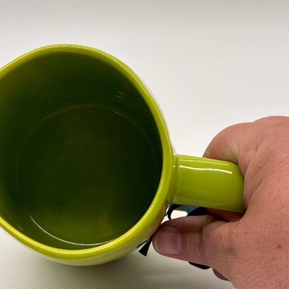 Disney/Pixar Green Mike Wazowski Artisan 'MIKE' Mug w/ Ceramic Lid Rae Dunn - Picture 6 of 9